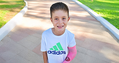 Pediatric orthopedic patient Julian