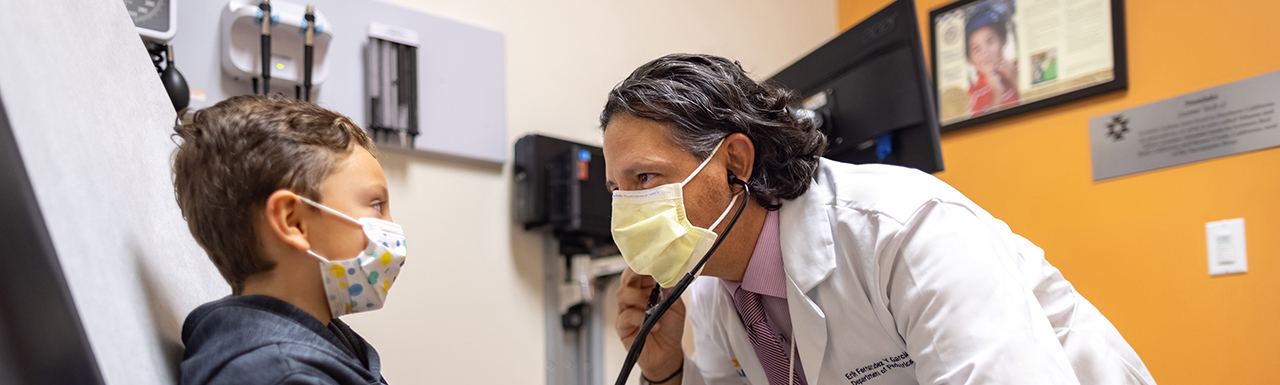 UC Davis pediatrician Erik Fernandez y Garcia at the Sacramento Native American Health Center (SNAHC) Clinic