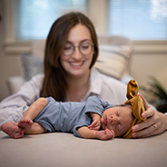 Emily and her daughter Robbie