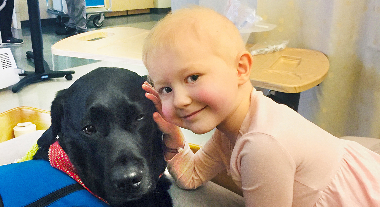 Pediatric cancer patient Petyon