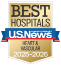 A U.S. News & World Report
best hospital