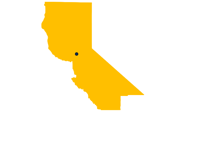 UCDH service area map