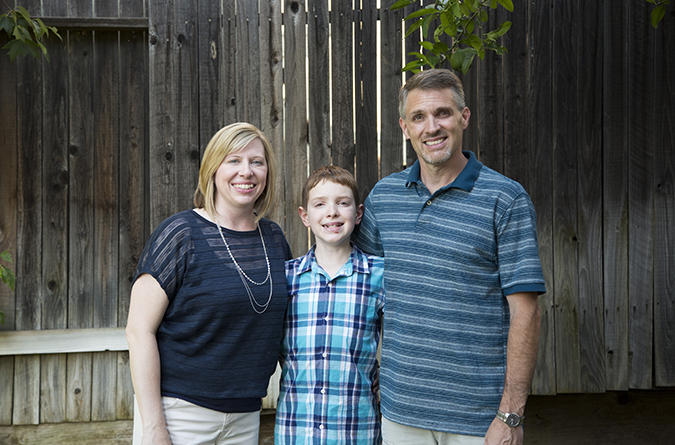 Jackson Manning and family