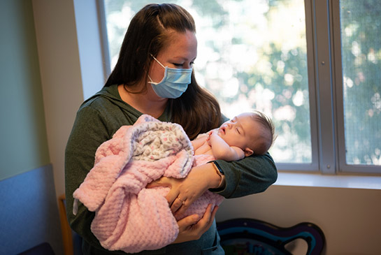 Tabitha Downs with daughter Savannah