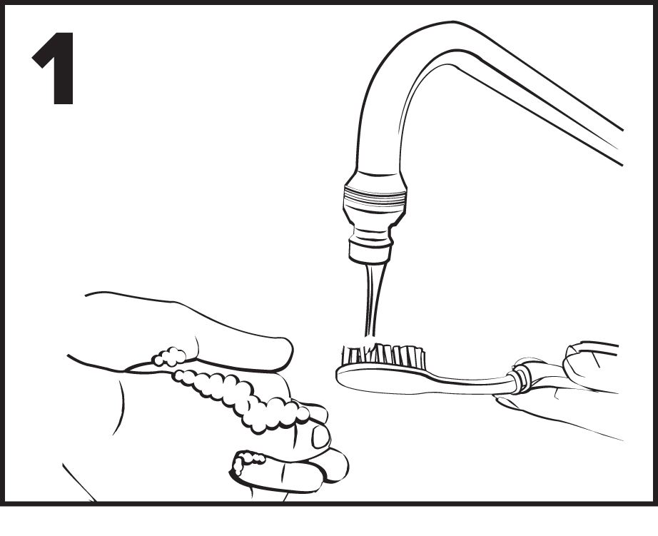 ENFit® Cleaning Procedures step1