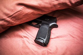 Owning a gun or living in a house with a gun linked to a lower perception of risk for gun violence.