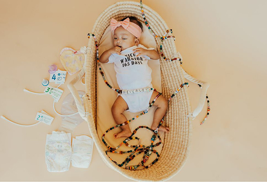 The intestinal rehabilitation program helped Everley Saelee, who was diagnosed with short bowel syndrome.