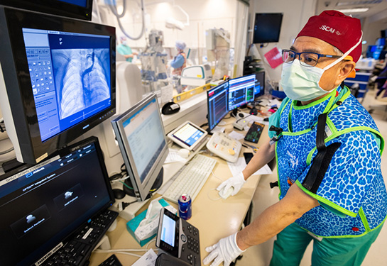 Dr. Ing in Cath Lab 
