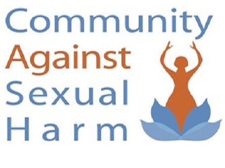 organization logo with person emerging from the middle of a flower