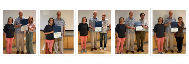 Pharmacology department's IDARE kickoff event and award presentation.