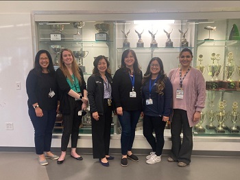 MIND Staff and Faculty visit Mira Loma High School as panelists for a career day.