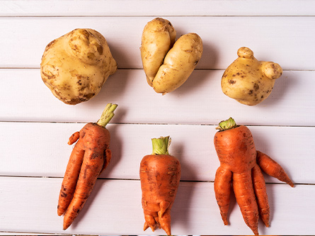 Ugly vegetables