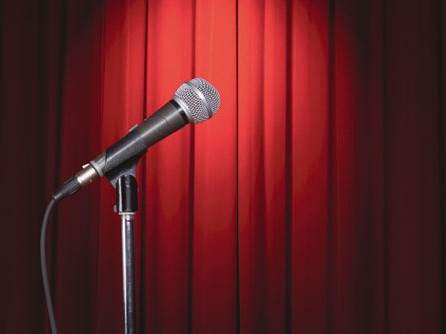 mic on stage