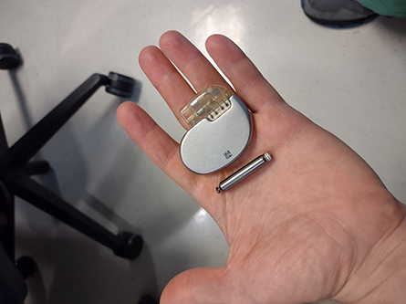 Image of the retrievable leadless pacemaker