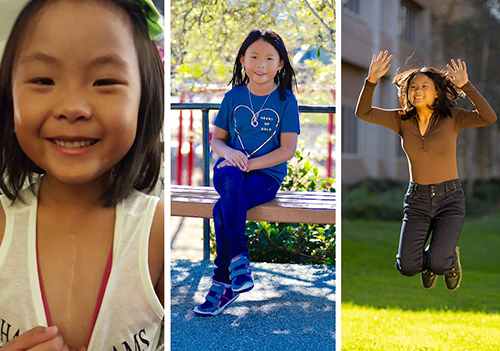 Annabelle throughout the years.