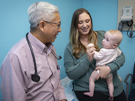 Dr. Frank Ing and Lillian Hodgkin