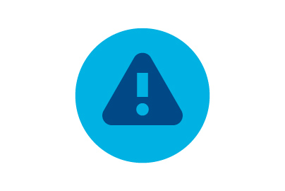 Danger sign icon