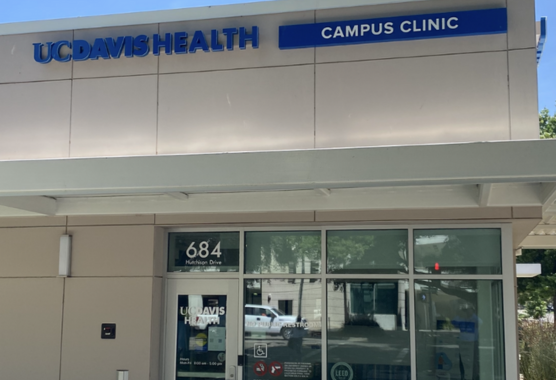 Davis Campus Clinic exterior