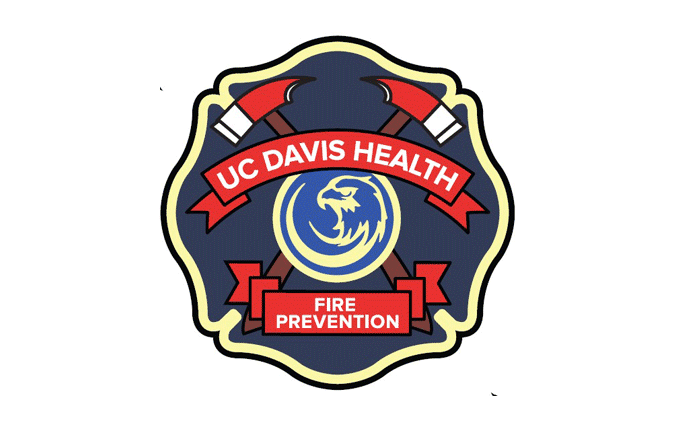 UC Davis health Fire Marshal's Office shoulder patch