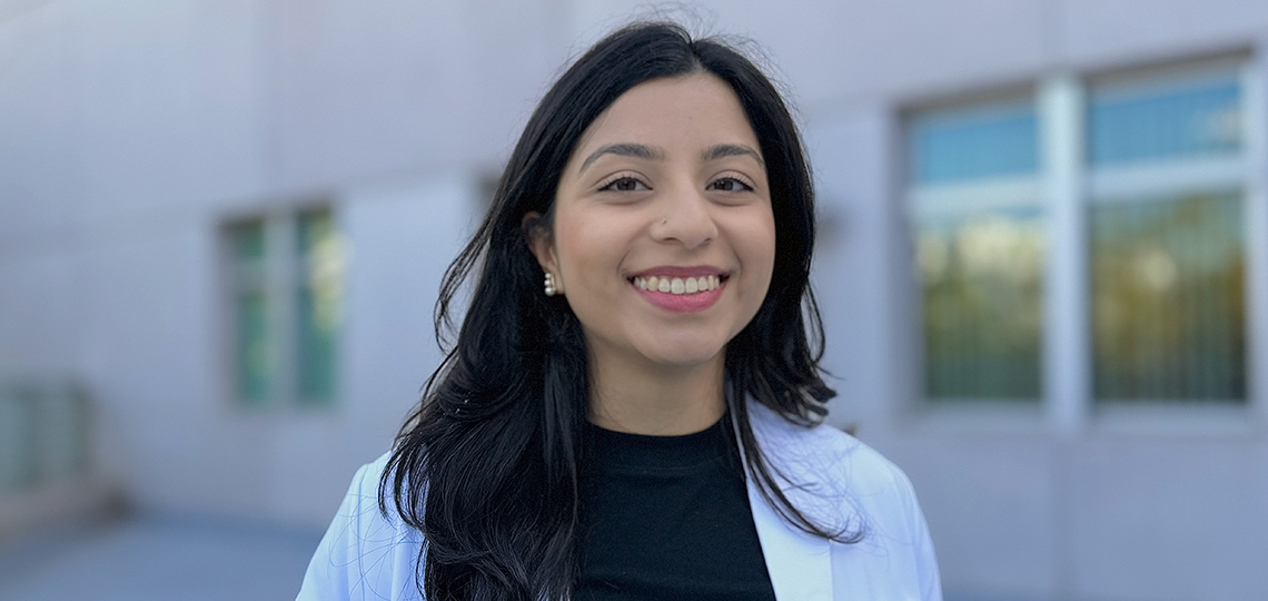 Mehnoor Haseeb, a fourth-year OB-GYN resident