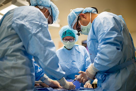 Dr Farmer and team