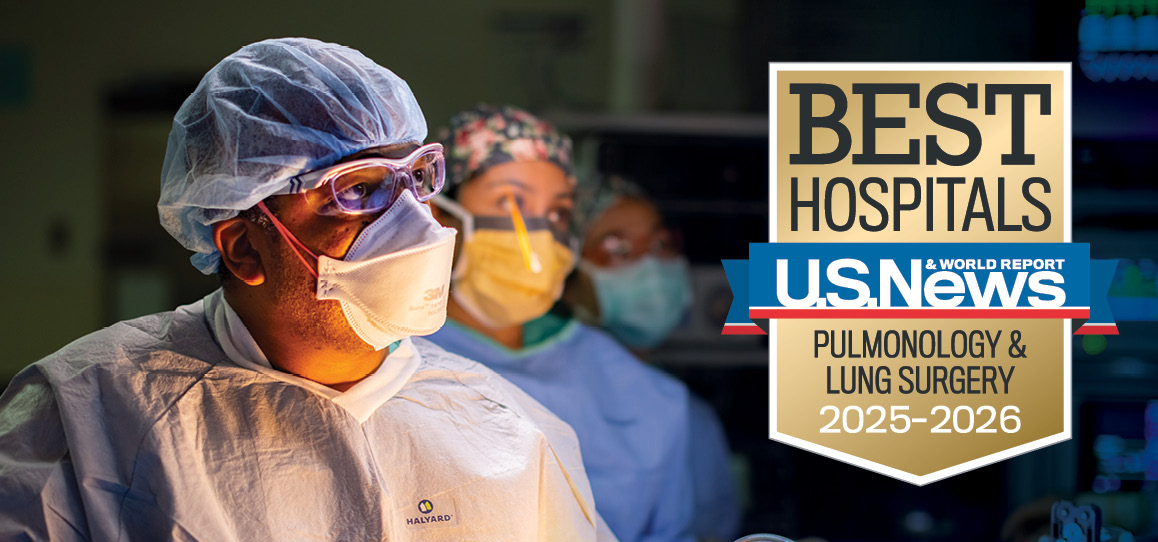 Pulmonology & Lung Surgery specialty badge