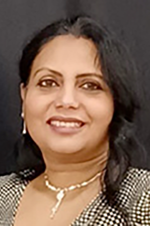 headshot of Professor Resmi Ravindran