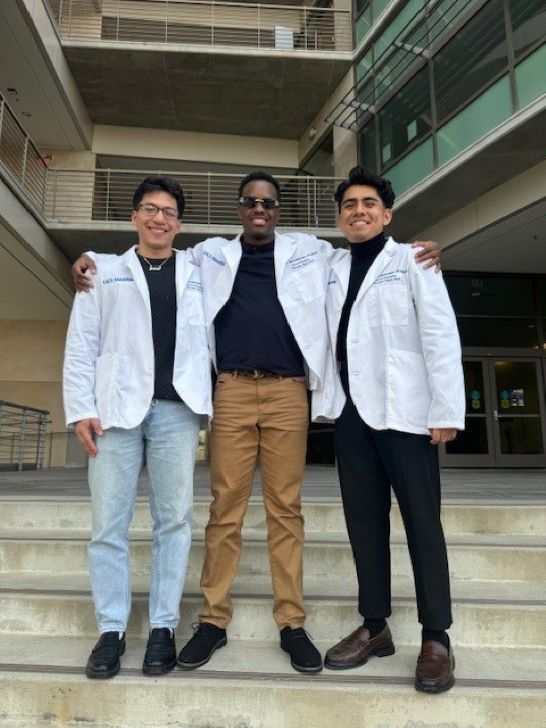 A group of post bac students 