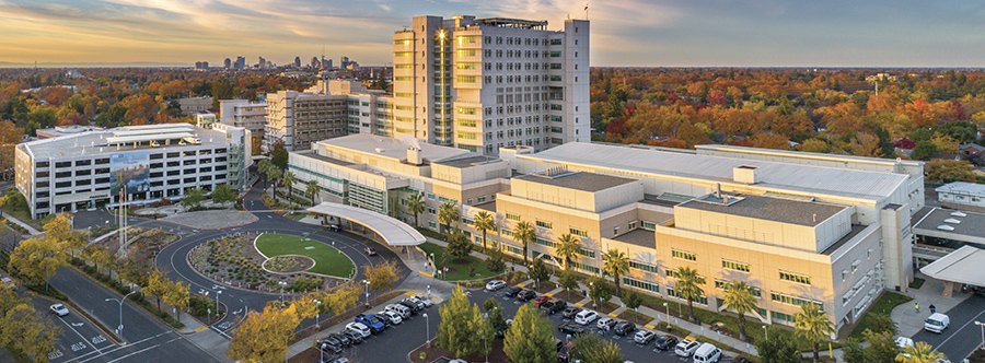 hospital aerial view