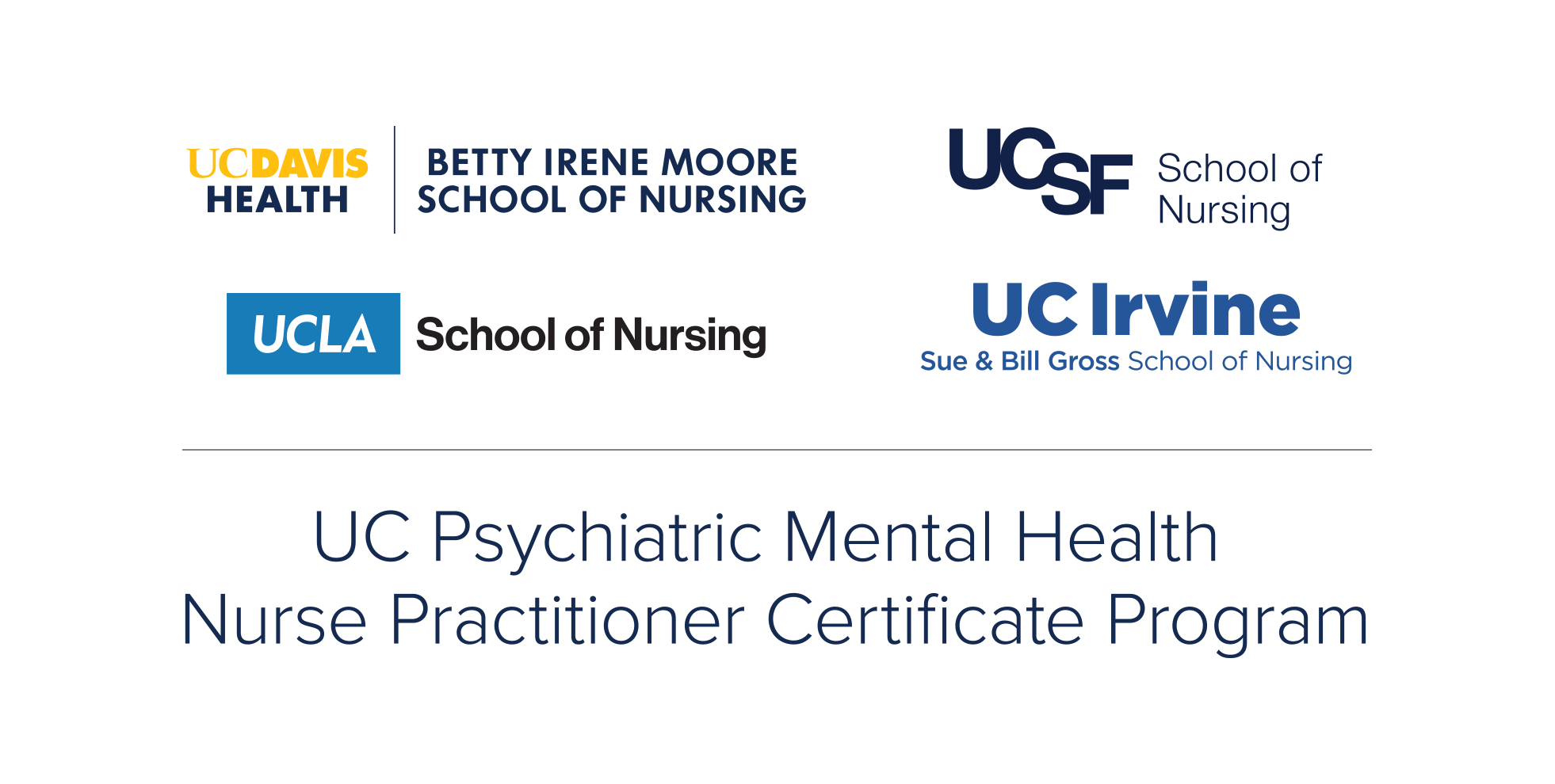 UC PMHNP Certificate Program wordmark