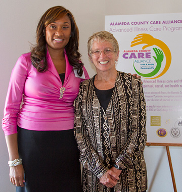 Cynthia Carter Perrilliat, left, and Jill Joseph