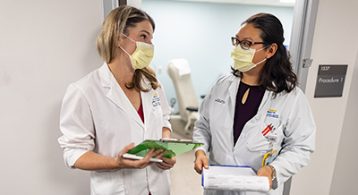 Preceptor and student