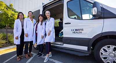 Nurse-led mobile van