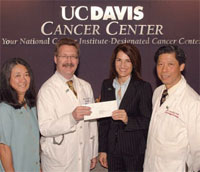 PHOTO — (Left to right) Suzanne
Miyamoto, Gary Leiserowitz, Sacramento NOCC president Gina Dayton and Kit Lam.